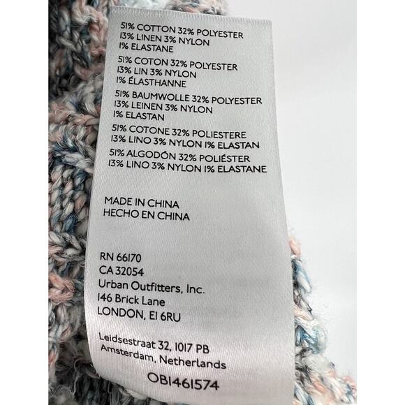 Anthropologie Pilcro Sweater Tee Size SP Oversized Short Sleeve Knit Beach - Picture 12 of 12